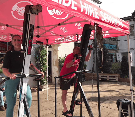 Bristol man took on Versaclimber charity challenge to raise money for Bristol After Stroke