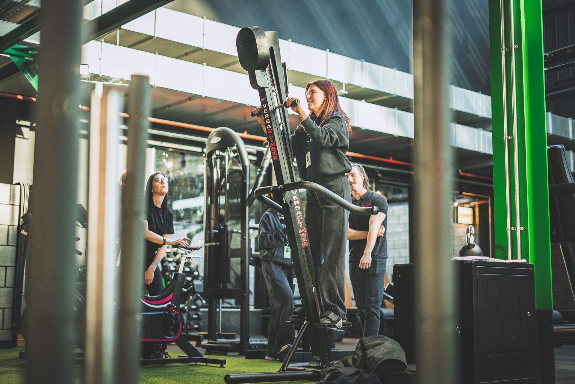 vertical climber training class